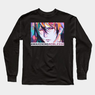 Abstract Awakening Noblesse Lover in WPAP Long Sleeve T-Shirt